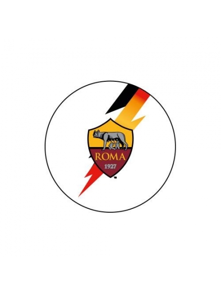 Magnete stampato rotondo saetta AS ROMA